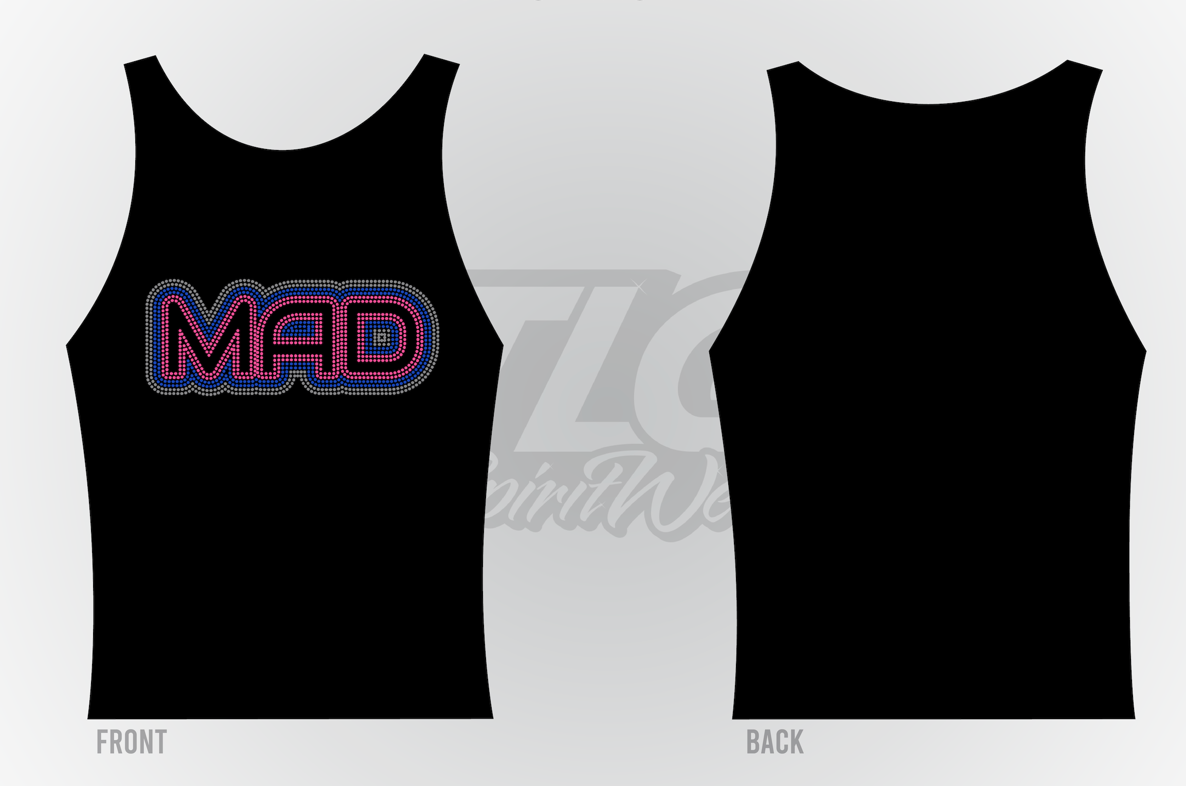 MAD Rhinestone Singlet