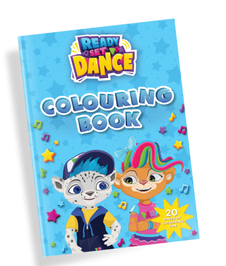 Ready Set Dance Colouring Book