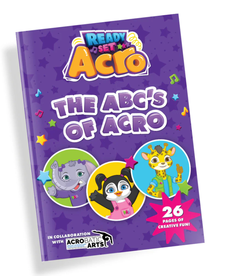 Ready Set Acro Colouring Book